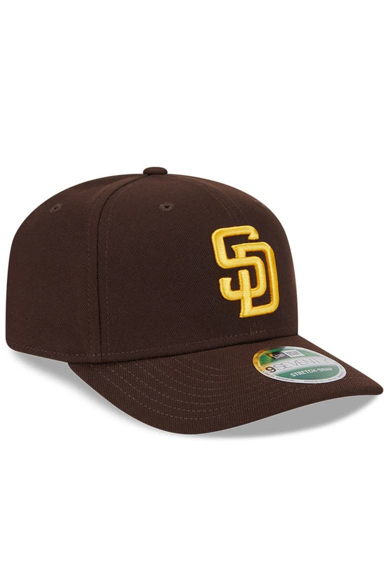 Men's New Era  Brown San Diego Padres Player Replica 9SEVENTY Adjustable Hat, Alternate, color, Brown