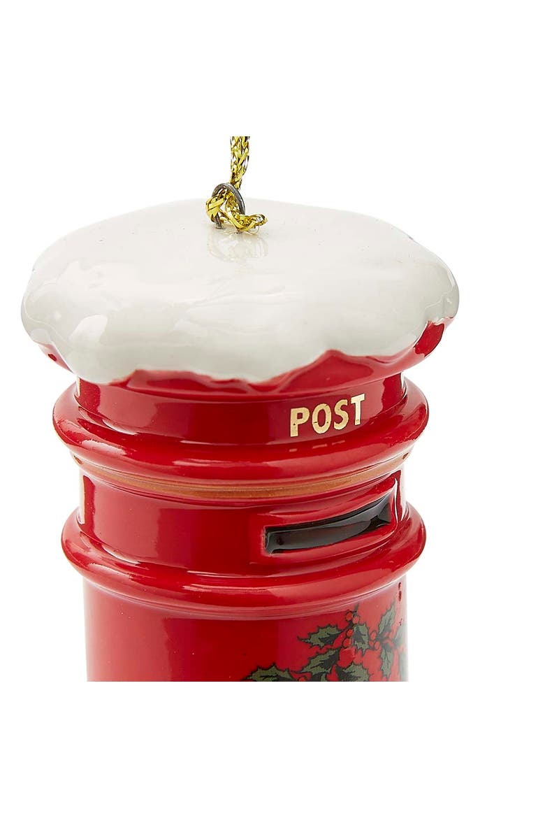 Christmas Tree British Post Box Ornament, Alternate, color, Multi