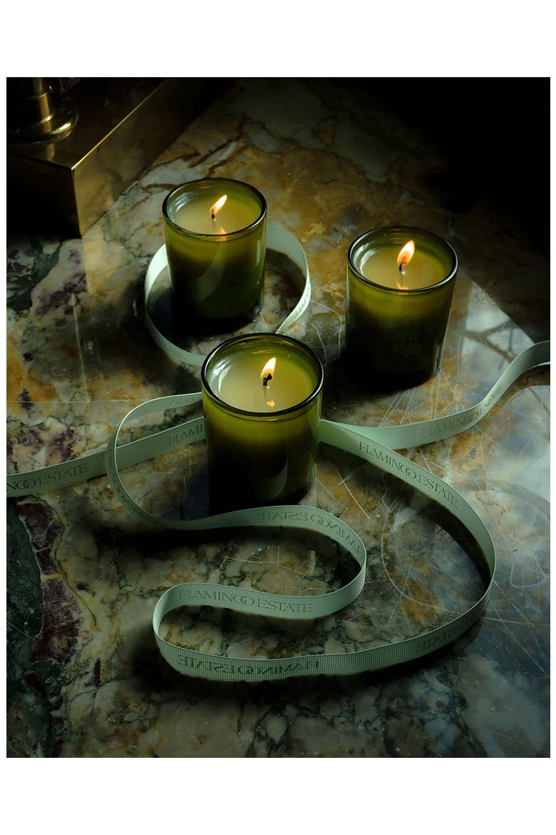 The Mini Three Sisters Candle Set, Alternate, color, GREEN