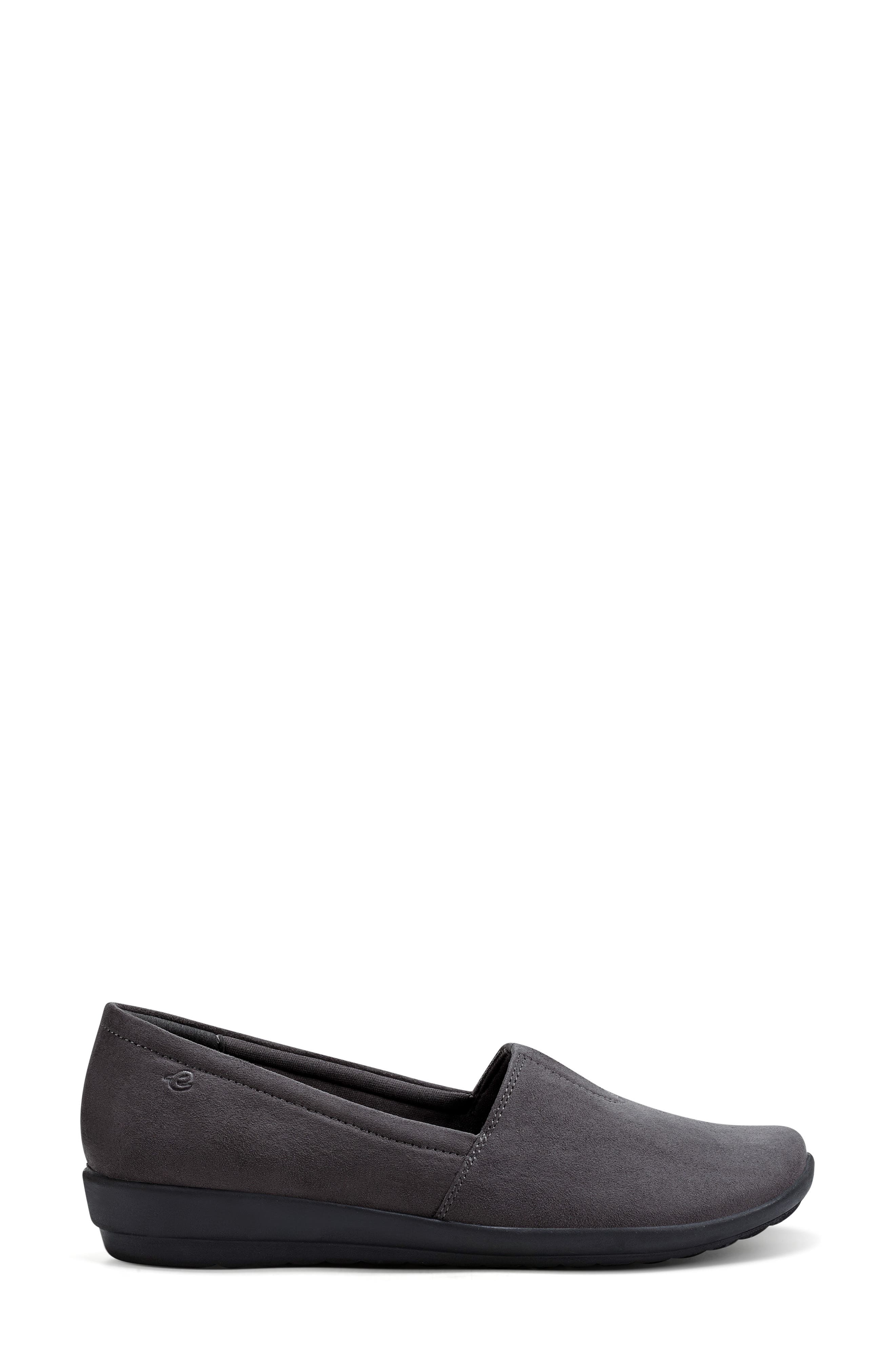Easy Spirit Arlie Flat, Alternate, color, Dark Grey