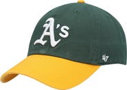 '47 Men's '47 Green Athletics Clean Up Adjustable Hat