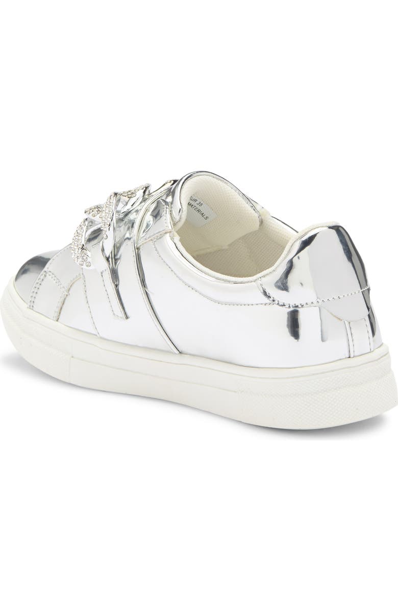 Nina Kids' Emaleigh Sneaker, Alternate, color, Silver