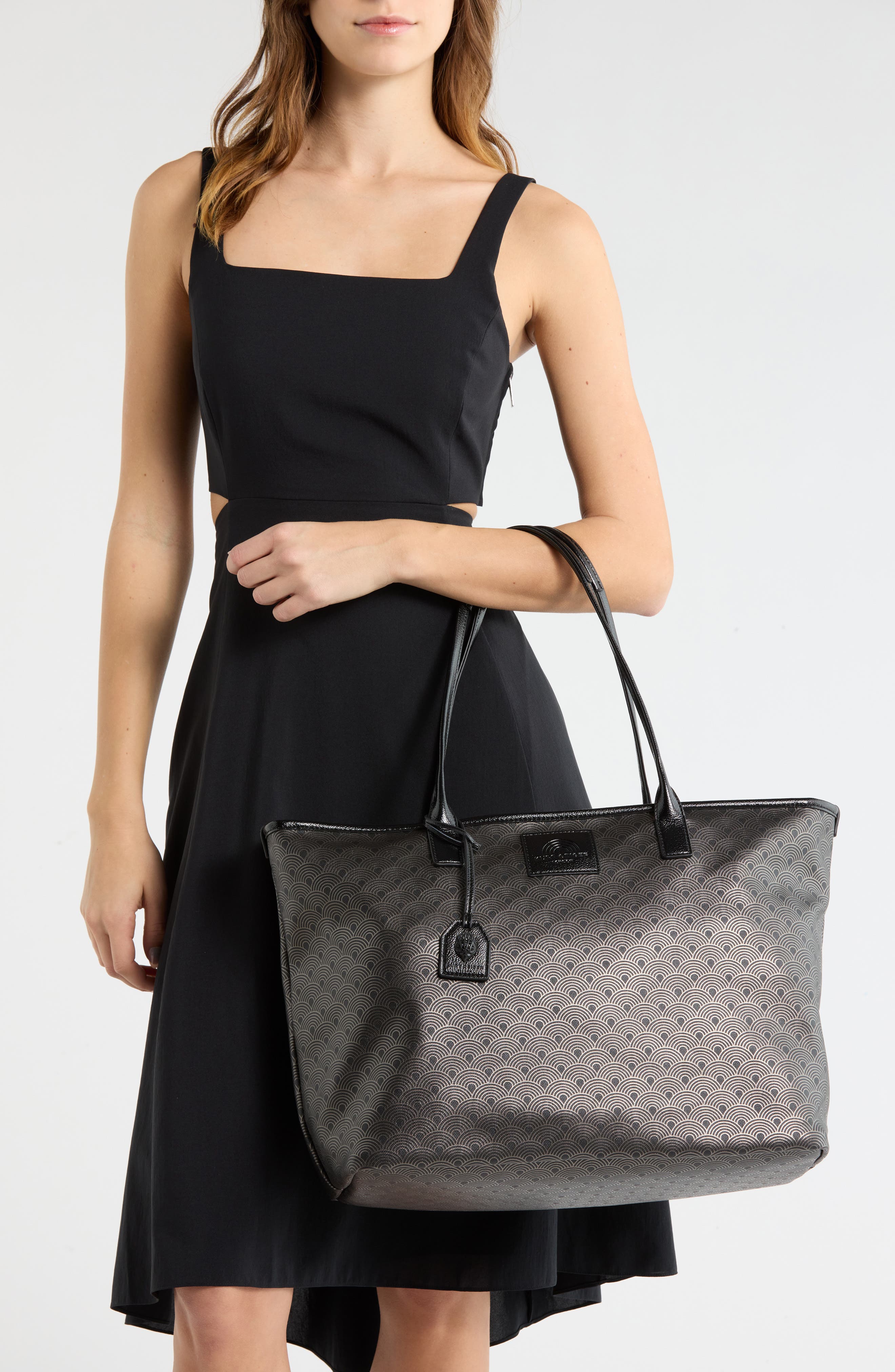 Kurt Geiger London Pimlico Large Leather Tote, Alternate, color, Black