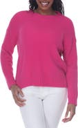 RAIN AND ROSE Plush Crew Neck Pullover Sweater