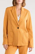 Longchamp Cotton Blend Blazer
