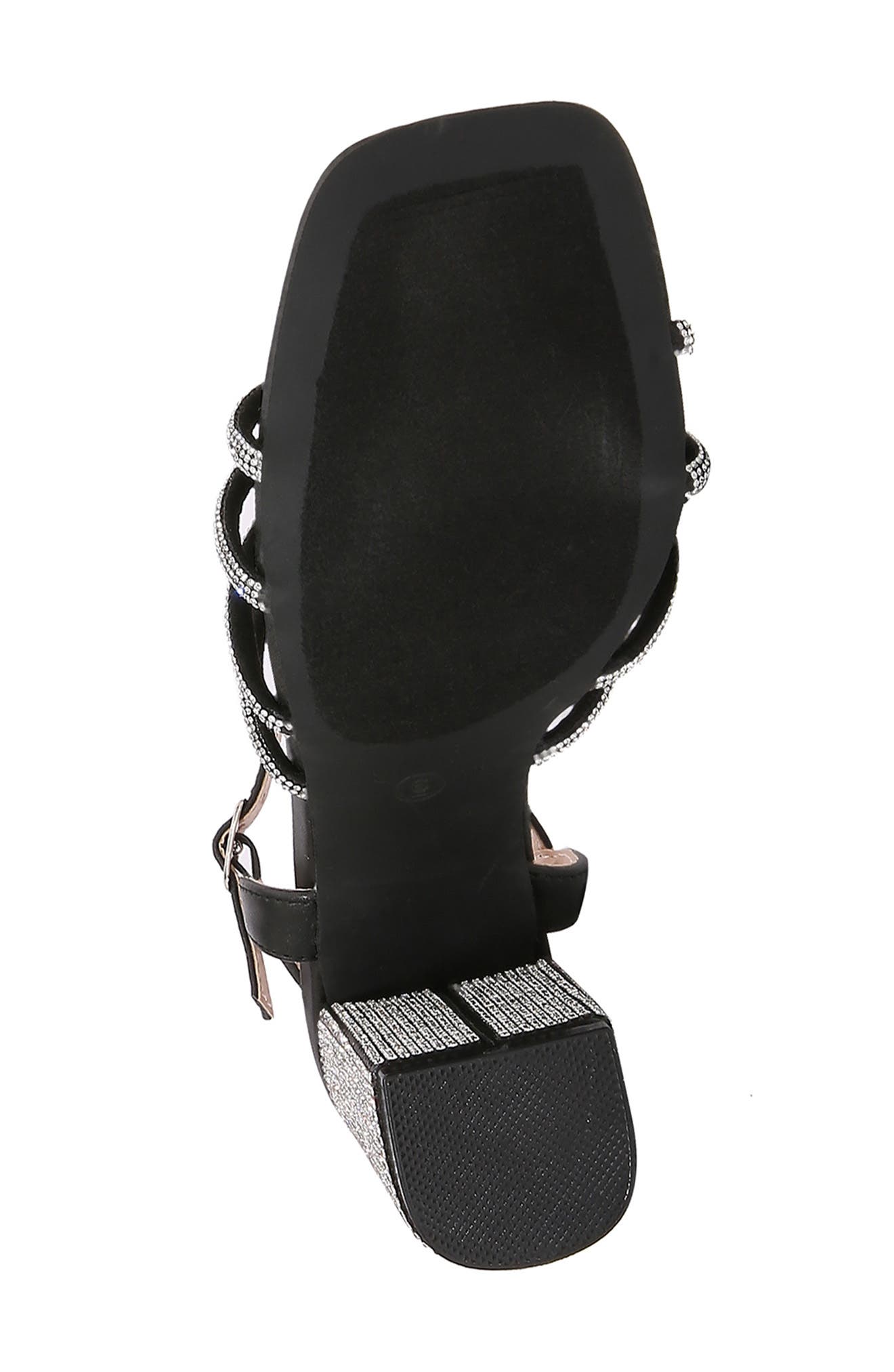 BERNESS Lshika Rhinestone Sandal, Alternate, color, 