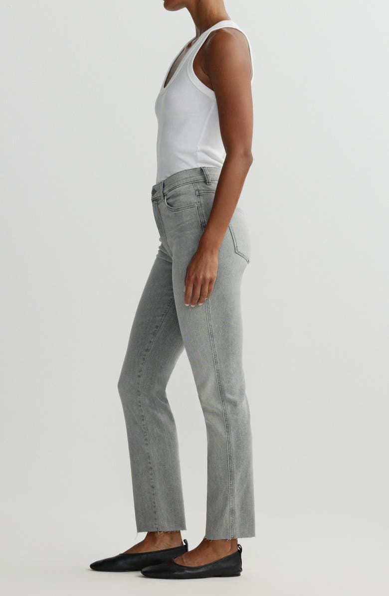 DL1961 Halle Straight Instasculpt<sup>™</sup> High Rise Jeans, Alternate, color, Light Smoke