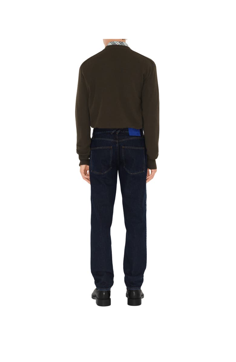 Burberry Slim Fit Jeans, Alternate, color, Indigo Blue
