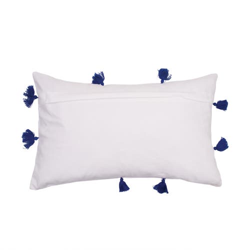 C & F Home C&f Home Indigo Octopus Throw Pillow For Coastal Couch Or Bed Décor Accent In Blue