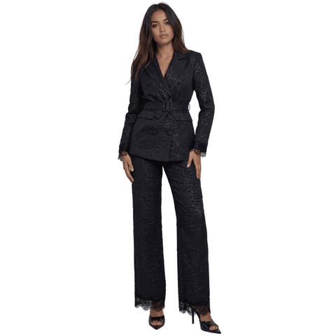 The Maison Jacquard Belted Blazer
