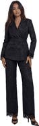 AKALIA The Maison Jacquard Belted Blazer