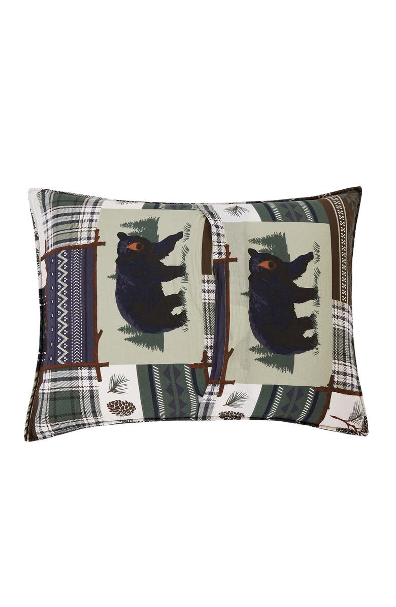 C&F Home Greenstone Pines Bedding Quilt Set, Alternate, color, Brown