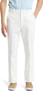 Berle Flat Front Classic Fit Cotton Dress Pants
