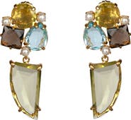 Bounkit Tangiers Interchangeable Drop Earrings
