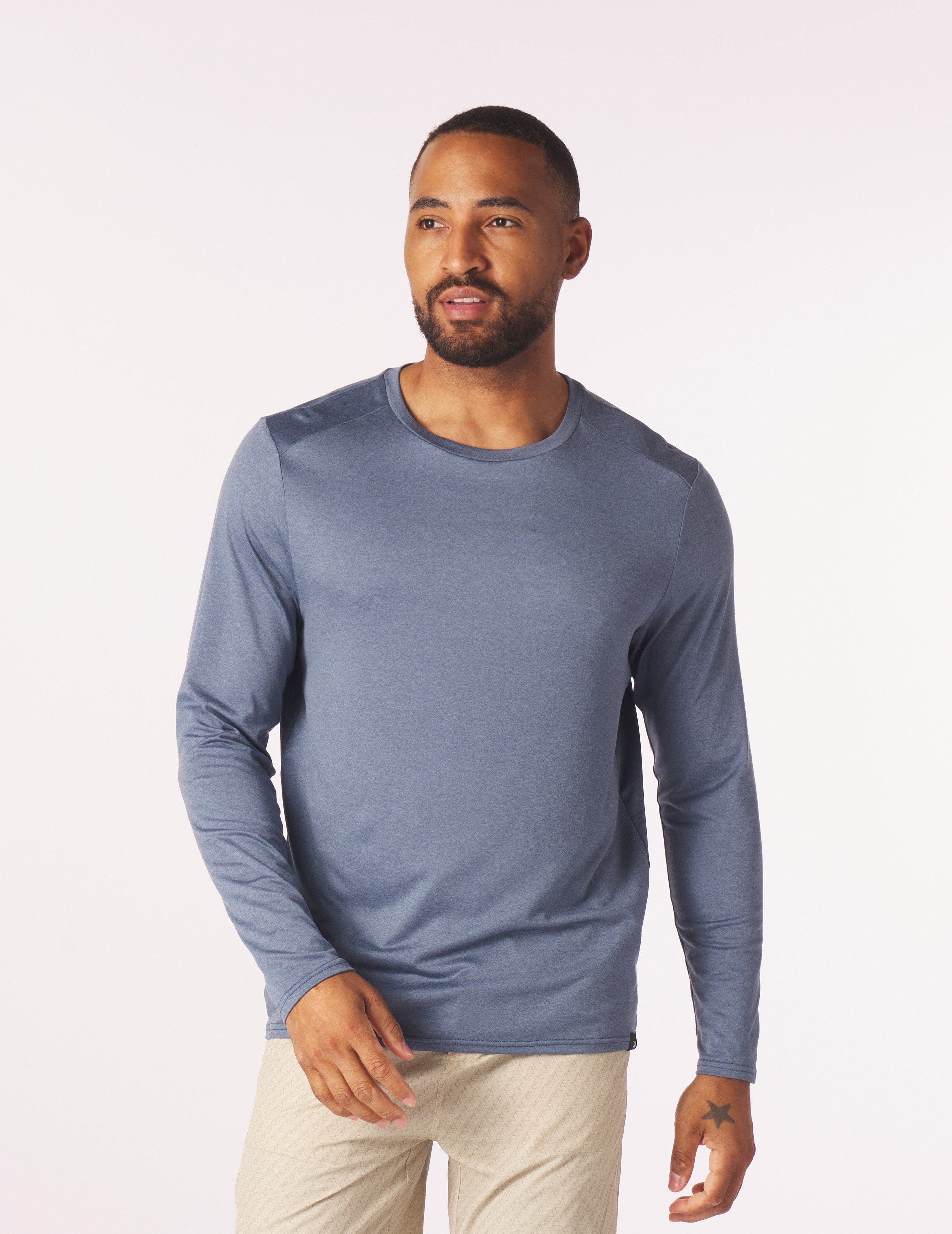 selected Washed Blue Heather
