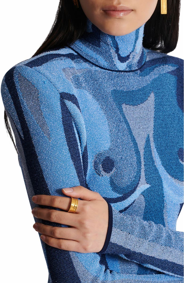 Balmain Signature Tubular Ring-brass, Alternate, color,