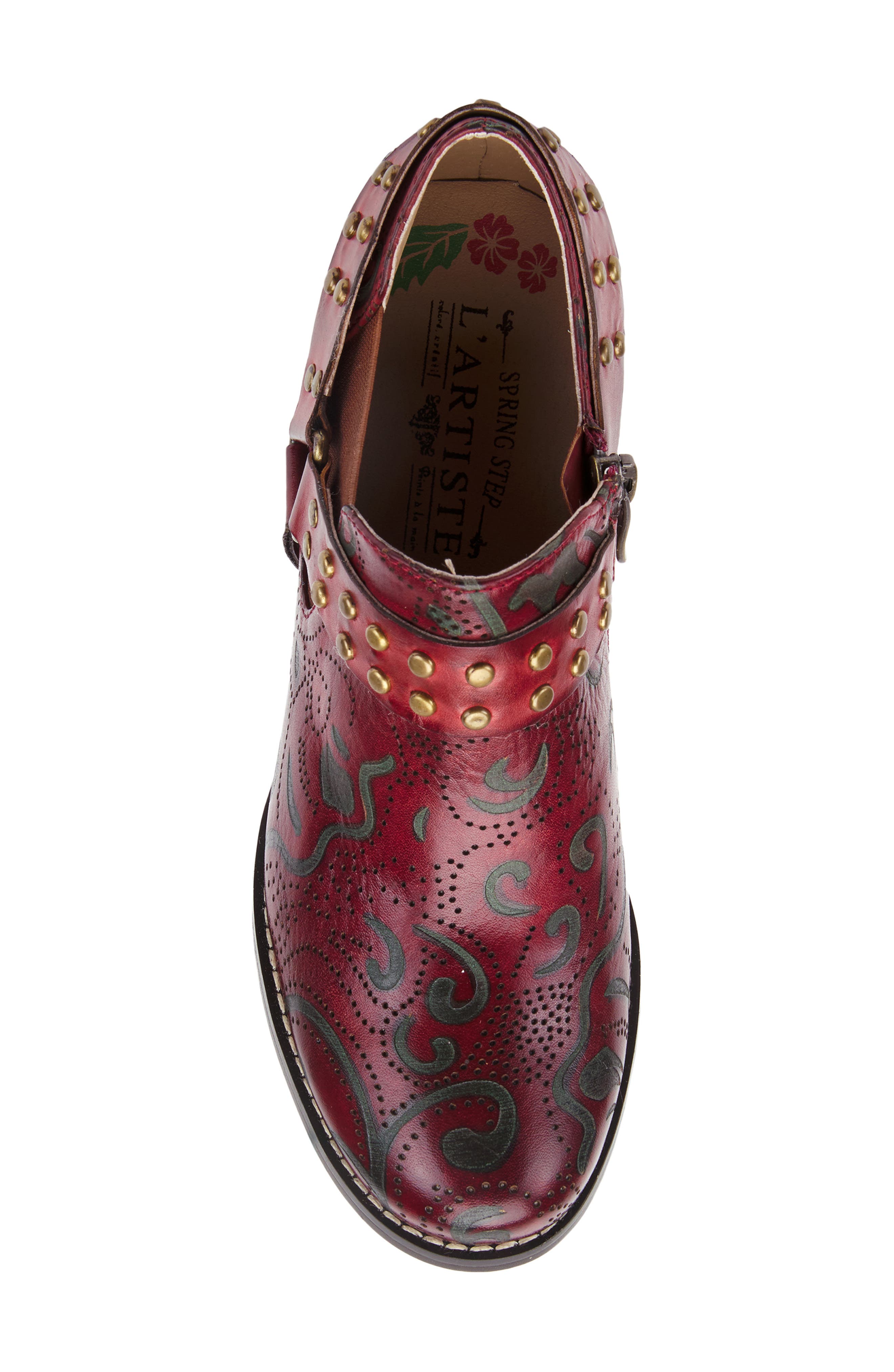 L'Artiste Kacielou Bootie, Alternate, color, MAHOGANY