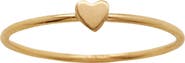 MADE BY MARY Heart Stacking Ring