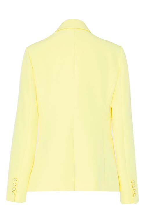 Milly Avery Cady Blazer In Yellow