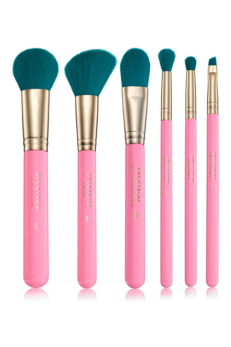 Paris Travel Book 6-Piece Makeup Brush Set, Alternate, color, PARIS