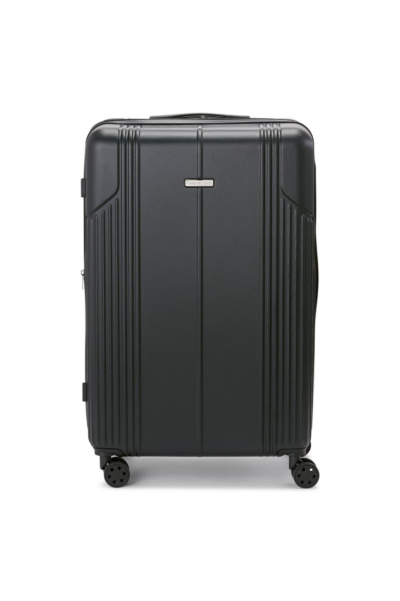 Horizon Upright Suitcase, Main, color, Black