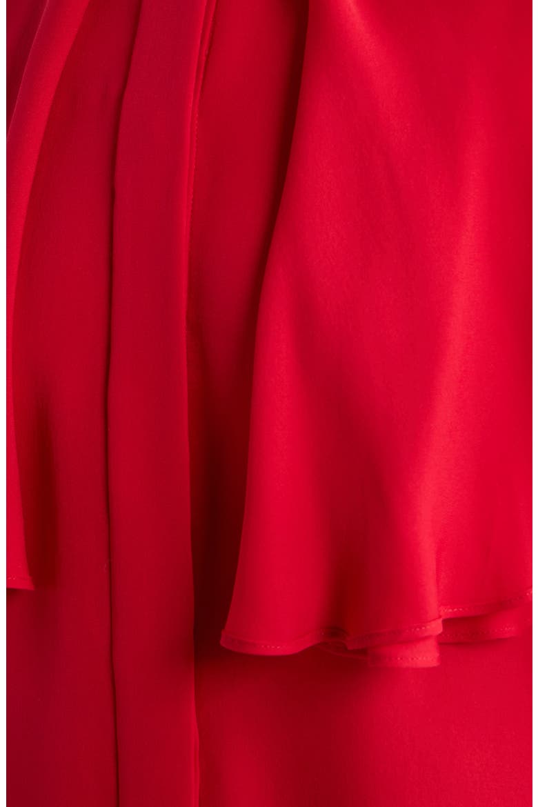 The Wrap Cape Top, Alternate, color, LIPSTICK