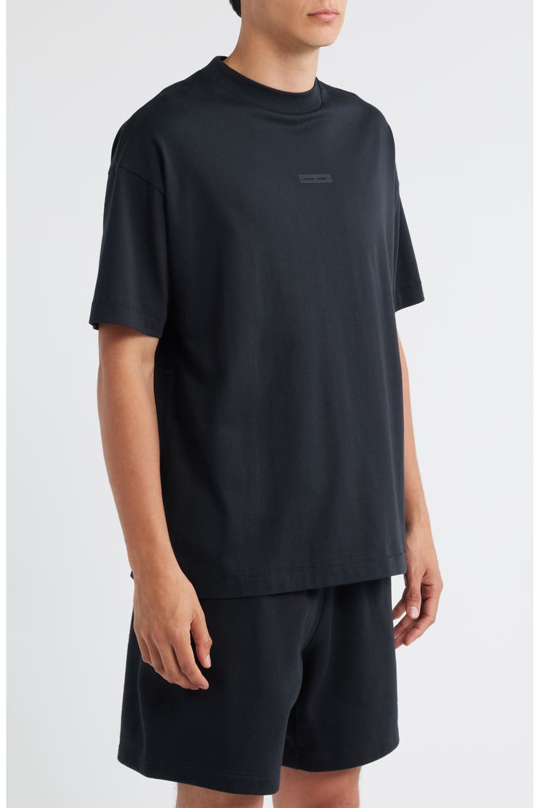 Classic Fit Logo Graphic T-Shirt, Alternate, color, JET BLACK