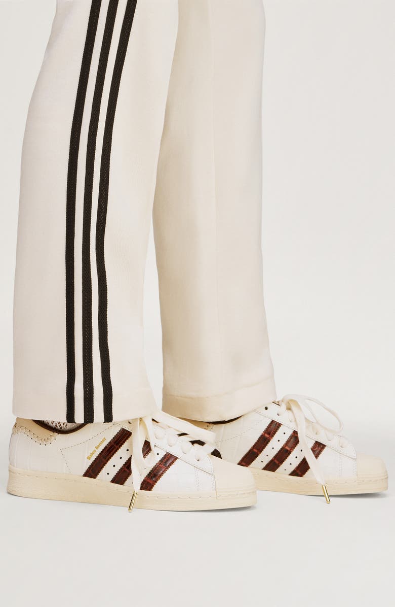 adidas x Wales Bonner French Terry Track Pants, Alternate, color, Wonder White