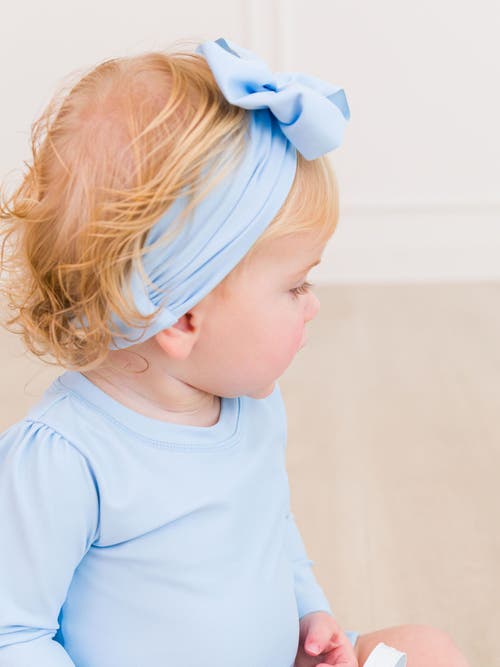 Rufflebutts Girls Upf50+ Shimmer Swim Bow Headband