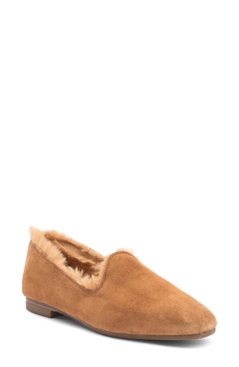 Romie Faux Fur Lined Loafer (Women)