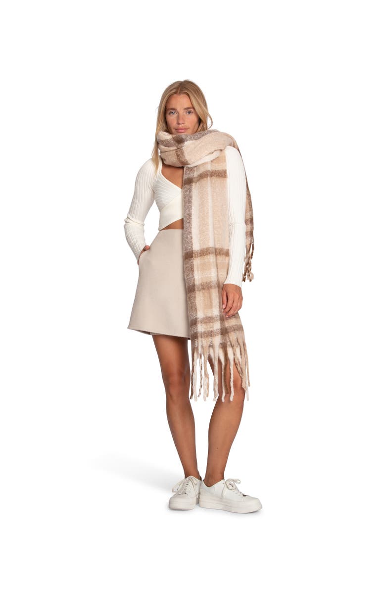 Belle & Bloom Coming Home Scarf, Alternate, color, Beige