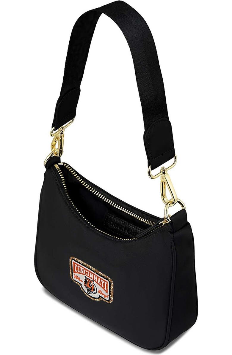 Stoney Clover Lane Stoney Clover Cincinnati Bengals Curved Crossbody Bag, Alternate, color,