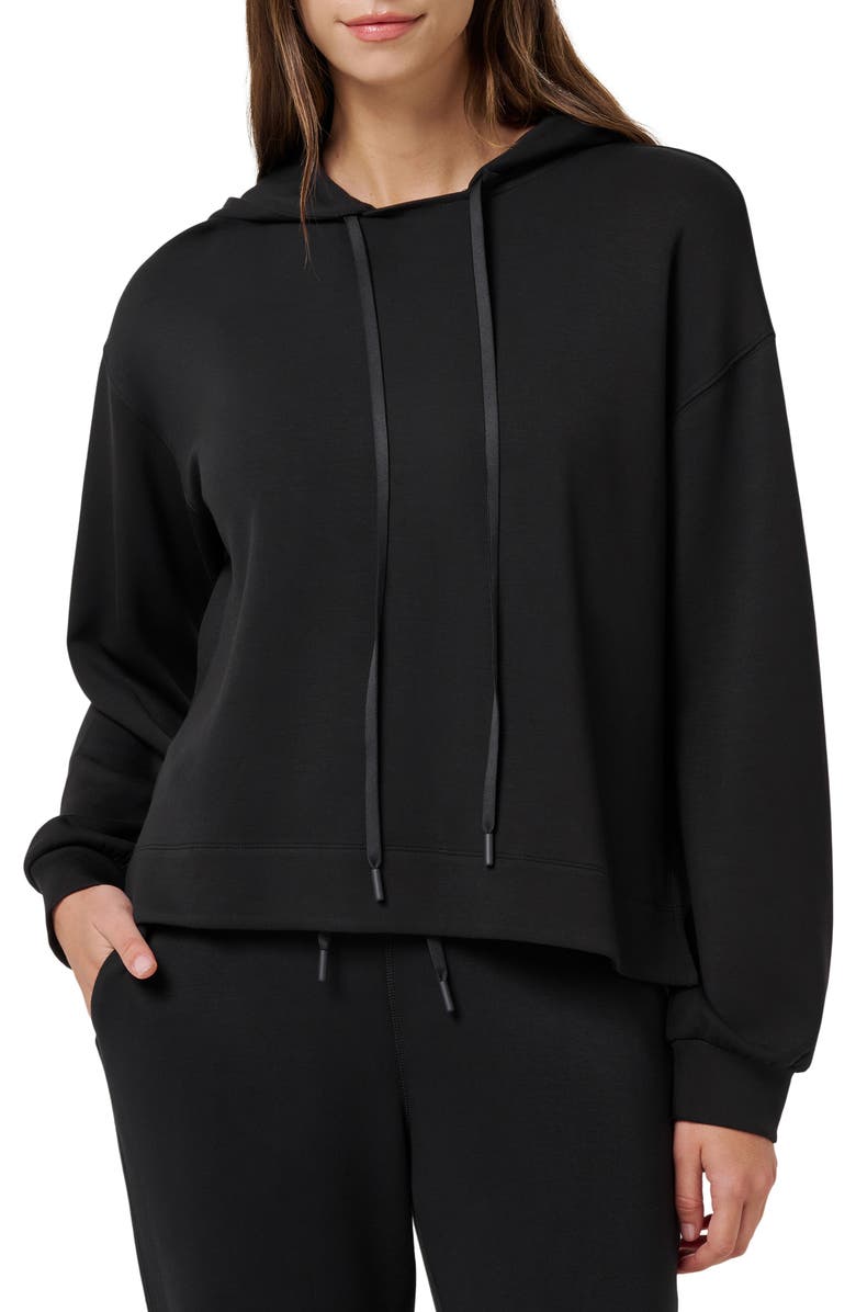 TravisMathew Skyloft Hooded Sweatshirt, Main, color, Black