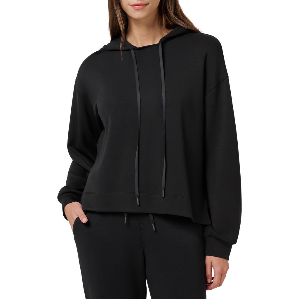 Travismathew Skyloft Hooded Sweatshirt In Black