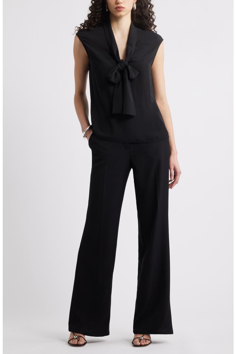 Bootcut Pants, Alternate, color, BLACK