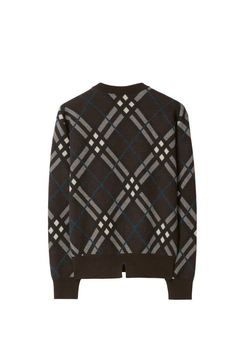Check Wool Mohair Blend Sweater, Alternate, color, Snug