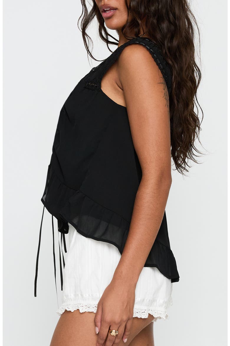 Eluisa Tank, Alternate, color, BLACK