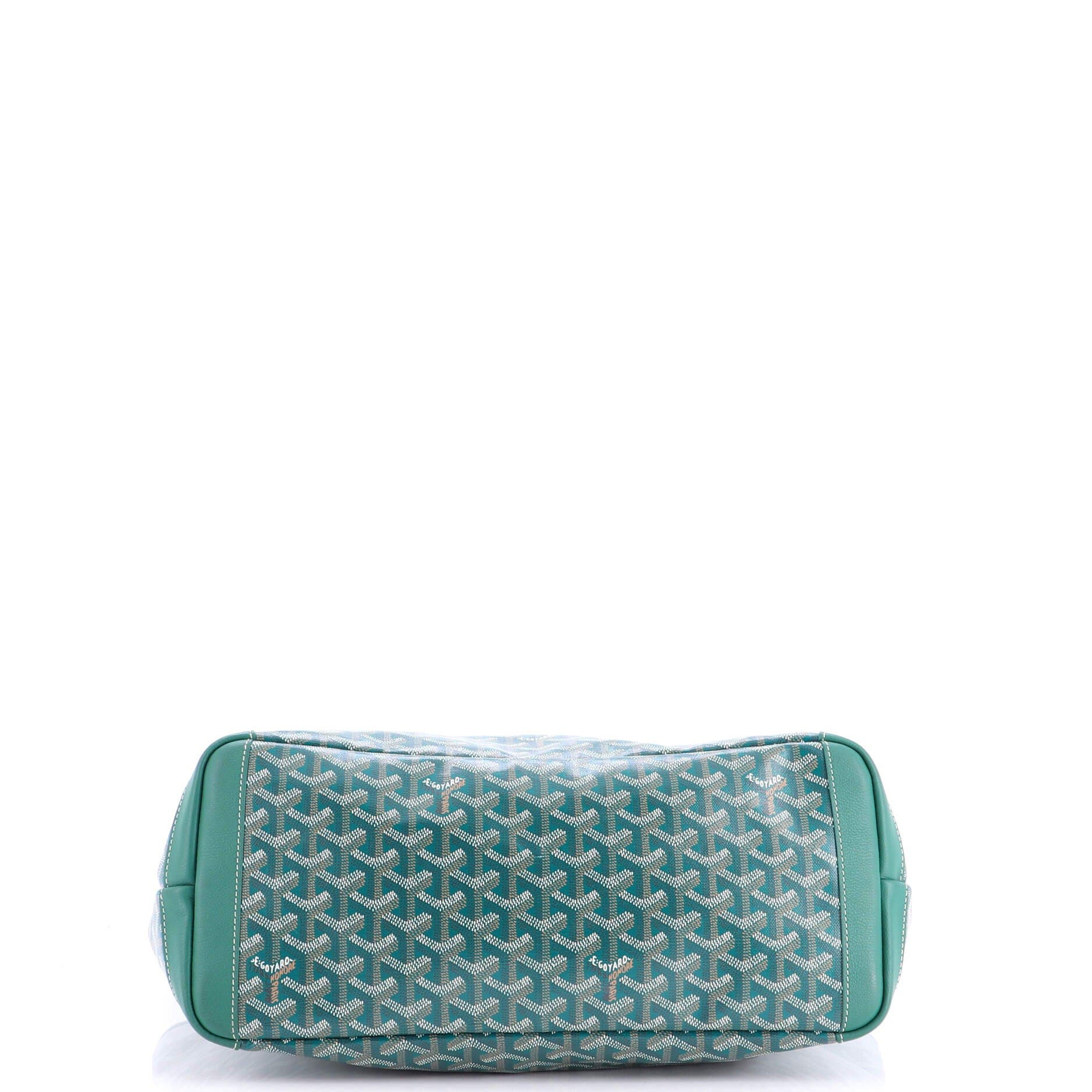 Pre-Owned Goyard Artois Tote Coated Canvas MM, Alternate, color, Green