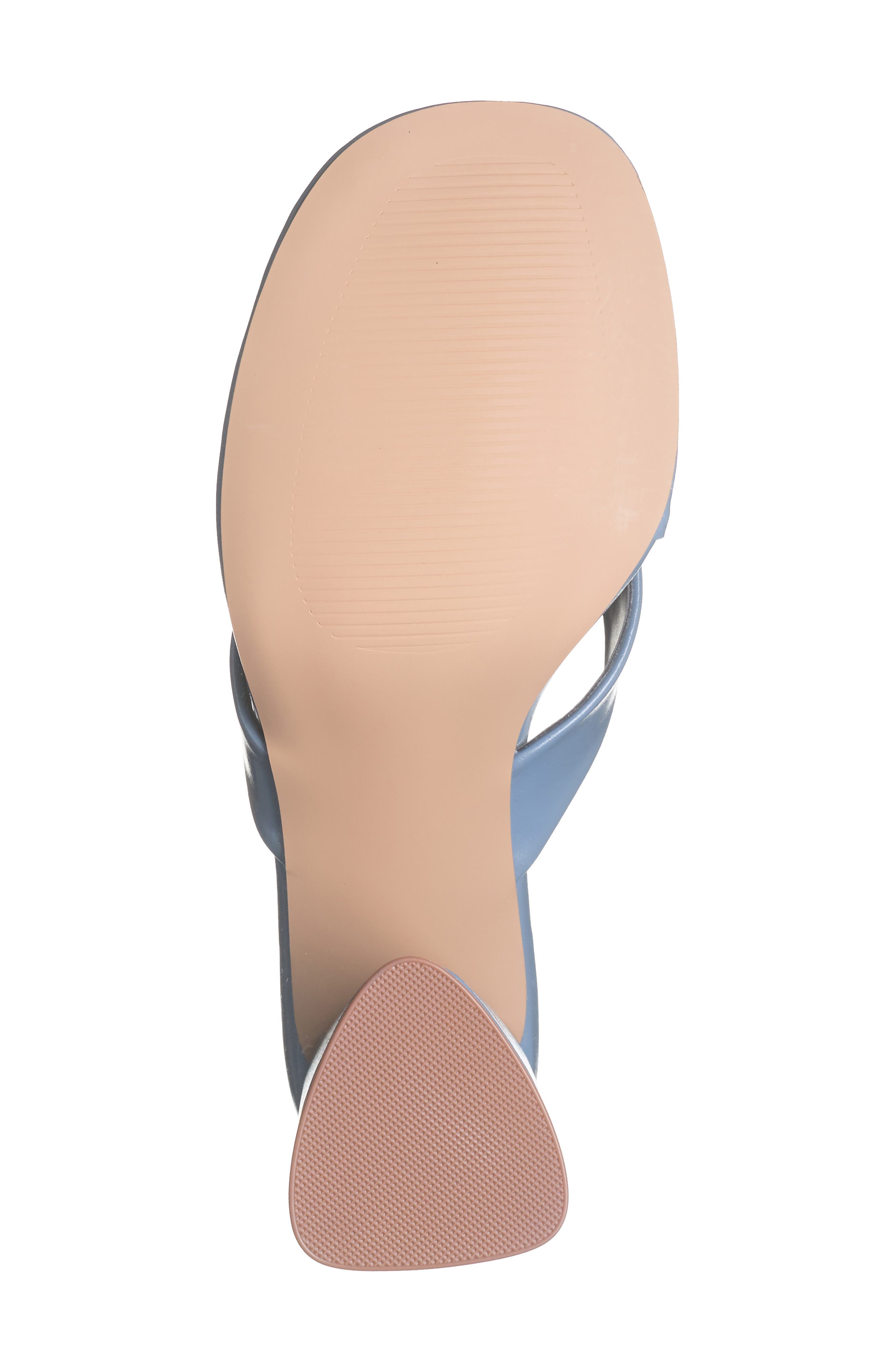 Steve Madden Kitana Block Heel Slide Sandal, Alternate, color, Blue