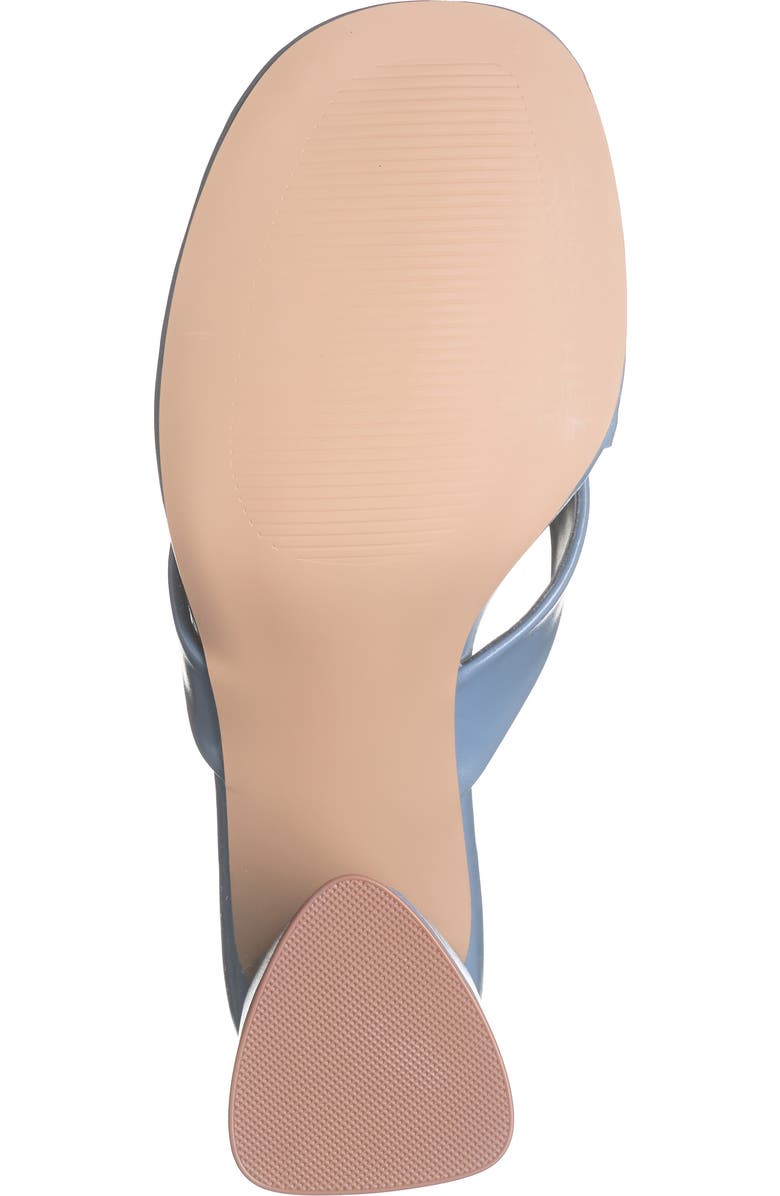 Steve Madden Kitana Block Heel Slide Sandal, Alternate, color, Blue