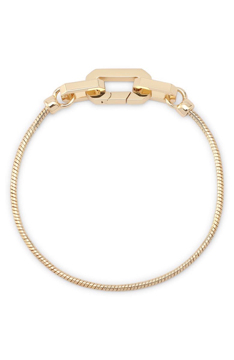 AllSaints Fine Rope Cocoon Chain Bracelet, Main, color,