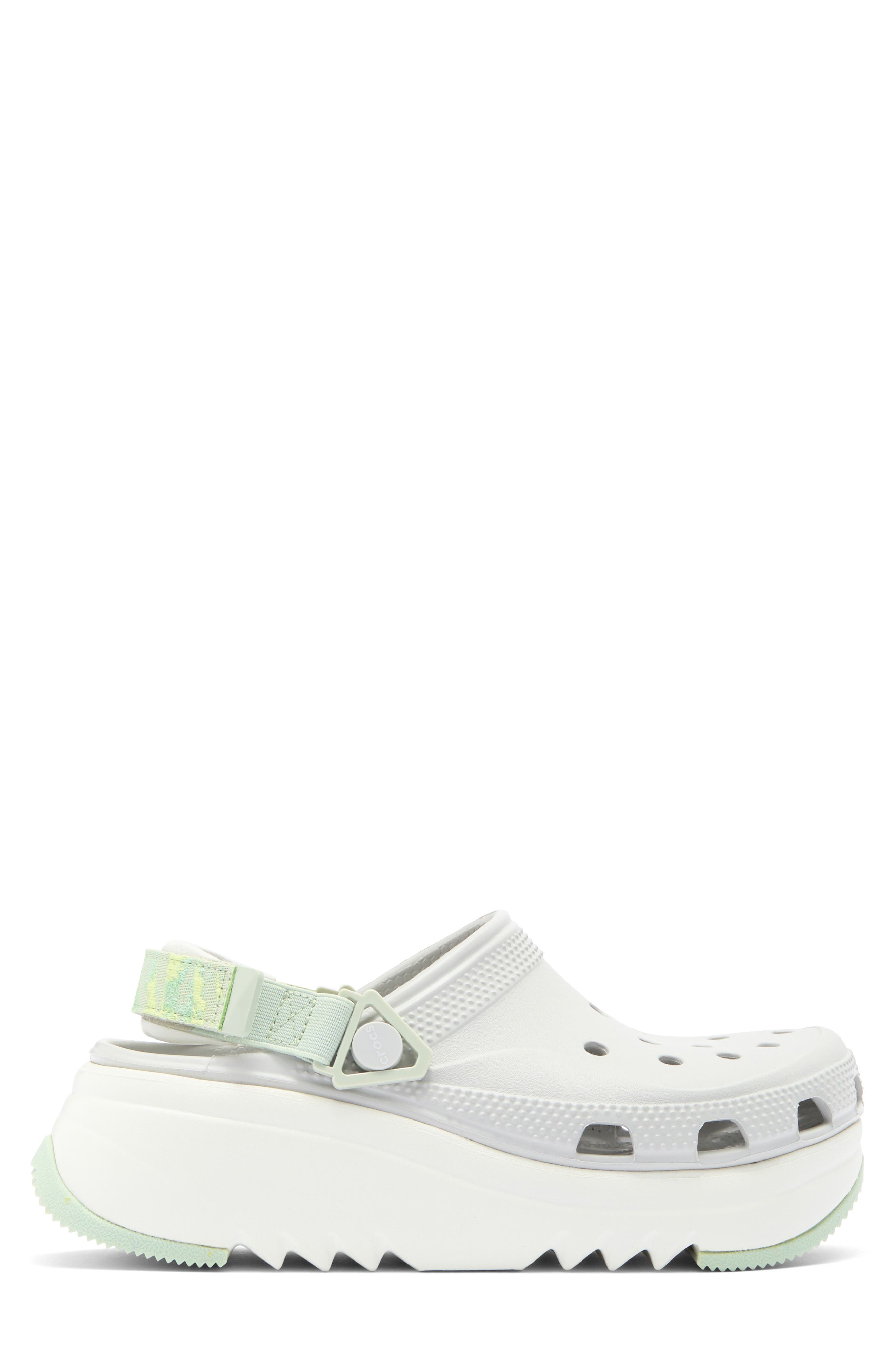 CROCS Hiker Xscape Marbled Platform Slingback Clog, Alternate, color, 