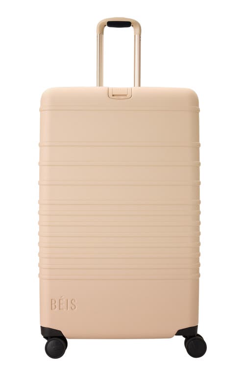 Beis Béis The Large 29-inch Check-in Roller In Beige