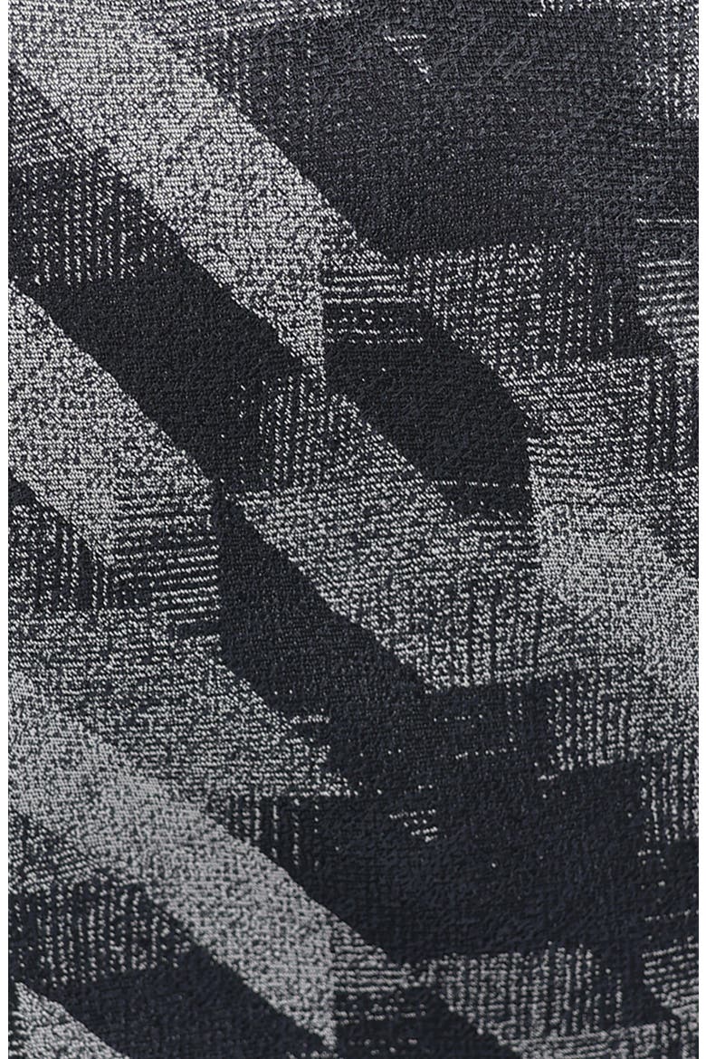 Large Houndstooth Print Tie, Alternate, color, BLACK/ WHITE