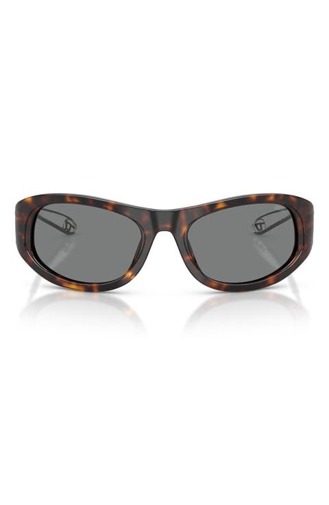 DL2007U 57mm Cat Eye Sunglasses