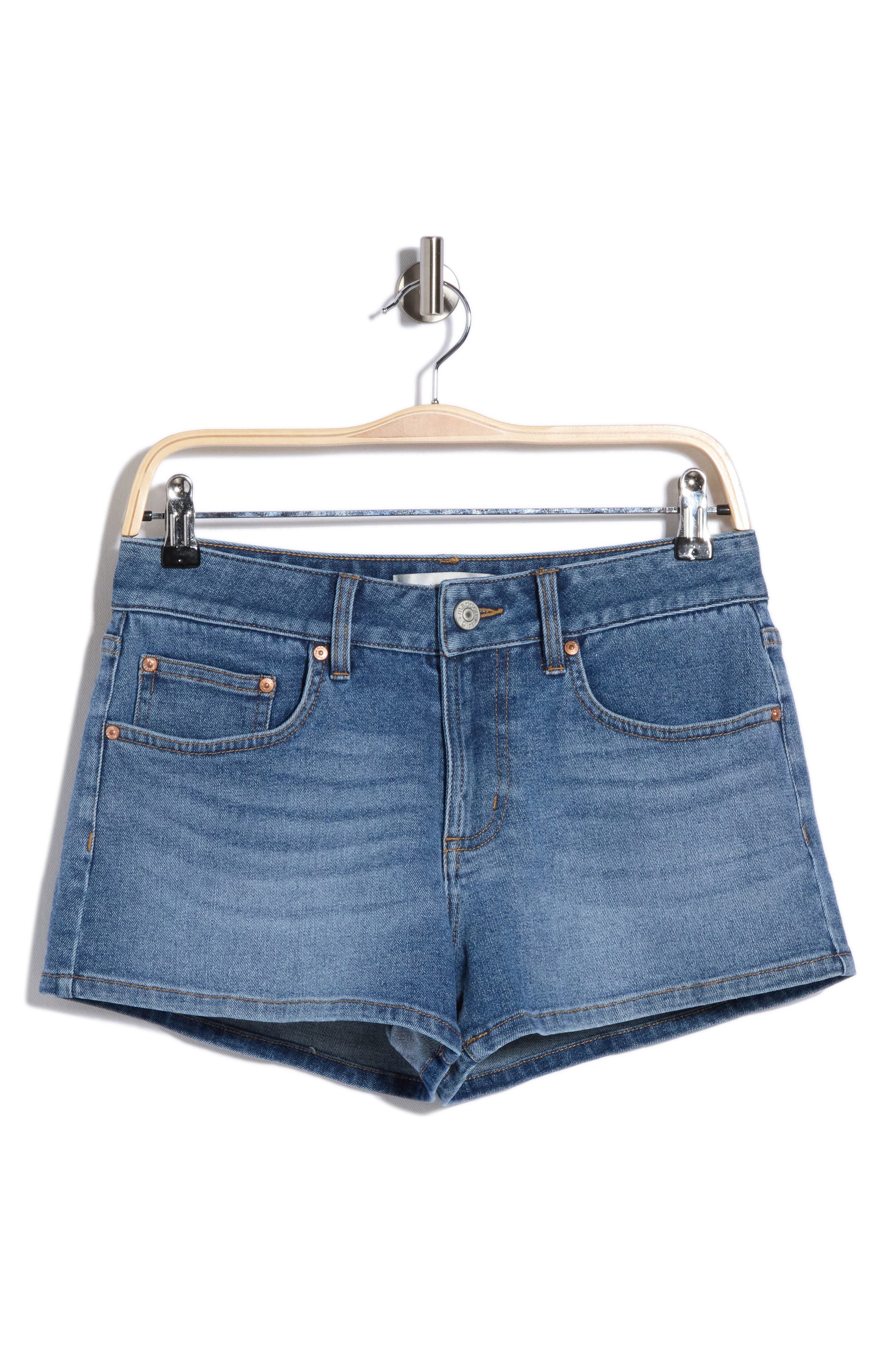 Retro Mini Denim Shorts
