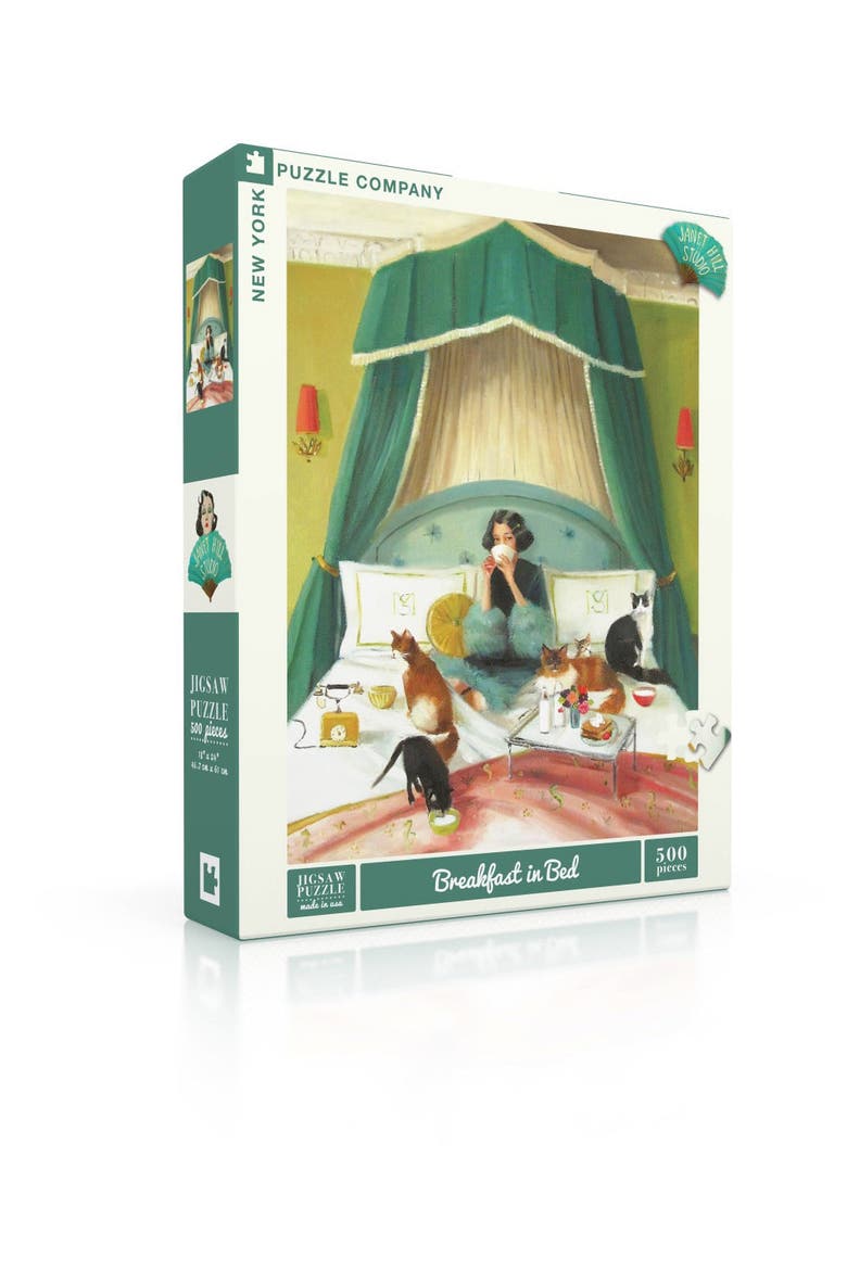 Breakfast in Bed 500 Piece Puzzle, Alternate, color, No Color