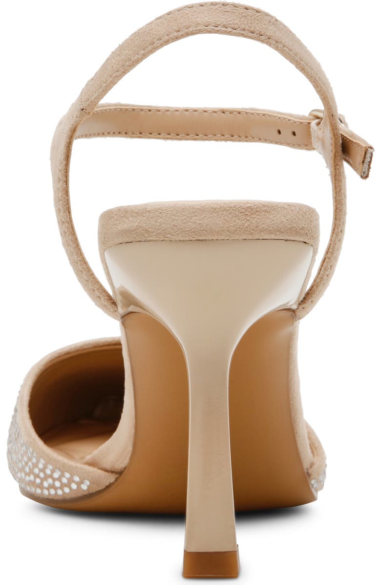 Anne Klein Ibara Ankle Strap Pump, Alternate, color, Natural
