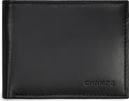 CHAMPS Classic ID Flap Leather Bifold Wallet