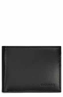 CHAMPS Classic ID Flap Leather Bifold Wallet